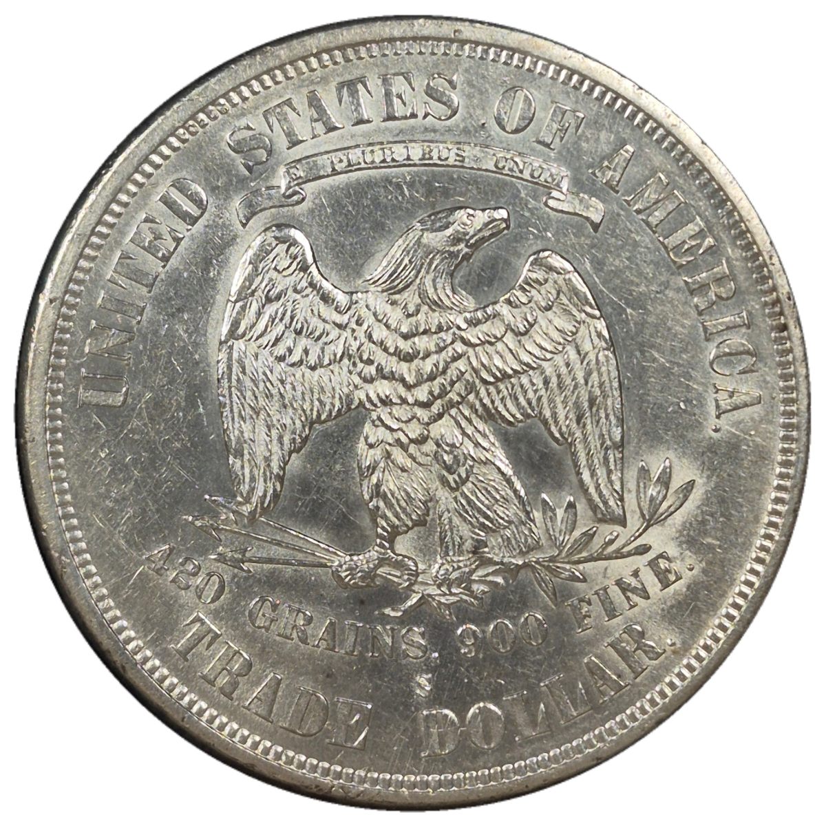 1876-S-T$1-Trade-Dollar-#5---Type-I-Obverse-Type-I-Reverse